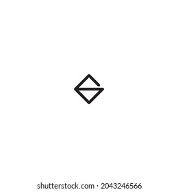 
Nummer 6 Symbol mit einfachem Logo