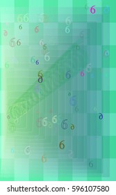 Number 6 template idea