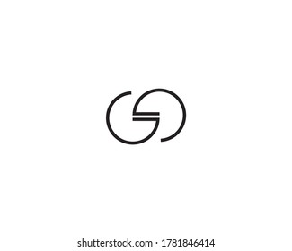 number 69 with line concept logo