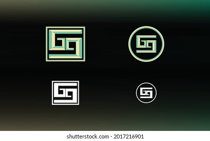 Number 69 logo with a bright color is suitable for E sports teams and others