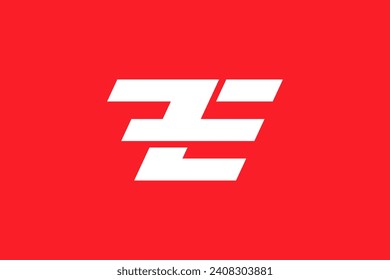 Number 7 and e letter logo design combination.