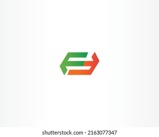 number 8 icon concept logo design