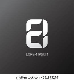 number 8 logo
