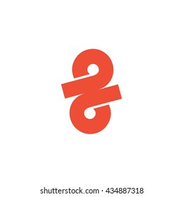 Number 8 logo