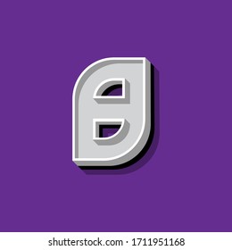 Number 8 logo on violet background.