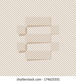Number 8, optical illusion