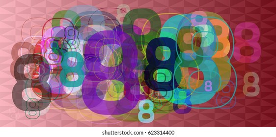 Number 8 texture idea
