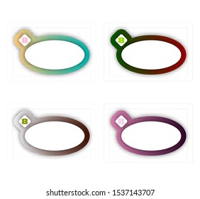 Number 8 vector font alphabet, modern dynamic flat design with brilliant colorful gradient smooth color for your unique elements design ; logo, corporate identity, application, creative poster & more