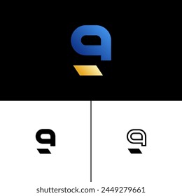 Number 9 alphabet tech font, typography for your designs logo or brand name, including a set three of different icons, vector illustration 10EPS