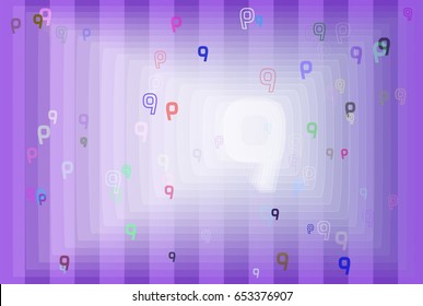 Number 9 art idea