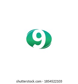 Icono 9 vector de diseño creativo