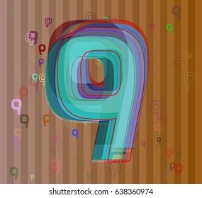 Number 9 idea icon