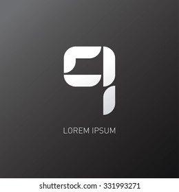 number 9 logo