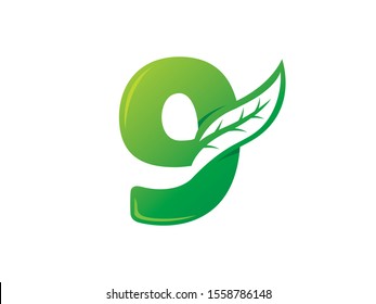 Number 9 logo or symbol template design