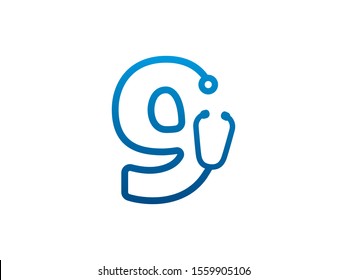 Number 9 logo or symbol template design