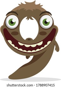 Número 9 - Pequeño Alfabeto de Monstruo