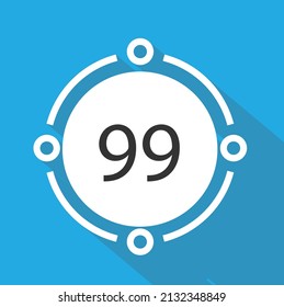Diseño vectorial de iconos número 99
