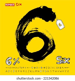 number and alphabet