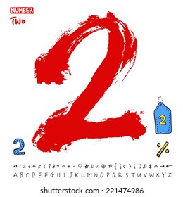 number and alphabet