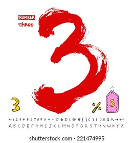 number and alphabet