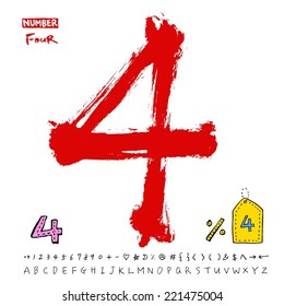 number and alphabet
