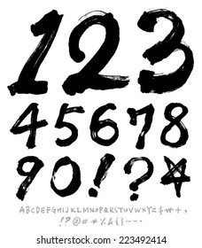 number and alphabet