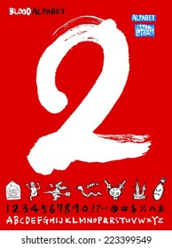 Number and alphabet / Halloween Version