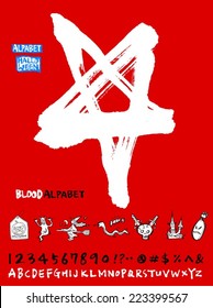 Number and alphabet / Halloween Version