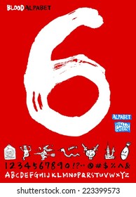 Number and alphabet / Halloween Version