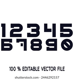 Number alphabet set, classic american, college style font. Uniform letter in black with a black outside contour line. Vintage sport font.For jersey, t-shirt, basketball, baseball, football. vector