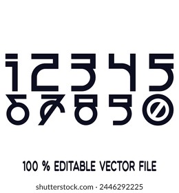 Number alphabet set, classic american, college style font. Uniform letter in black with a black outside contour line. Vintage sport font.For jersey, t-shirt, basketball, baseball, football. vector