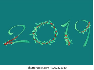 Number of Anno Domini New Year 2019