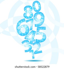 number of background