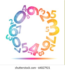 number of background