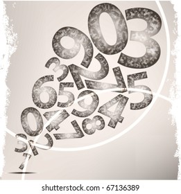 number of background
