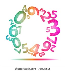number of background