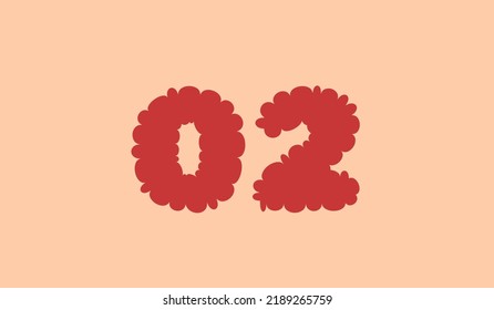Number background vector illustration suitable for multiple purpose