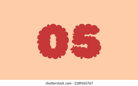 Number background vector illustration suitable for multiple purpose