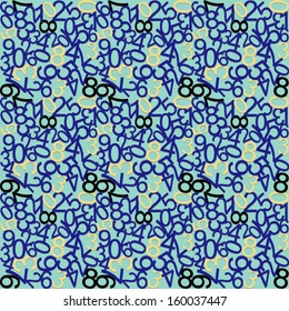 number  color background patterns