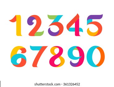 number of colorful