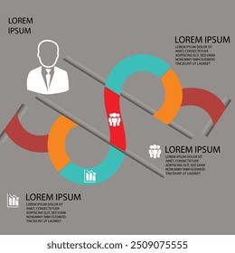 number, creative, marketing, idea, sign, modern, line, option, progress, milestone, vector, infograph, plan, circle, connection, icon, concept, chart, information, illustration, diagram, label, banner