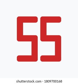 Number design set with white background - vector