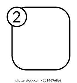 Number of diagram infographic presentation with simple elements
