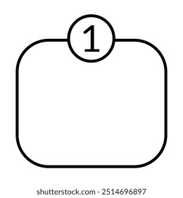 Number of diagram infographic presentation with simple elements
