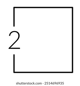 Number of diagram infographic presentation with simple elements