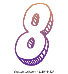 number eight icon