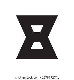 Number Eight logo design vector