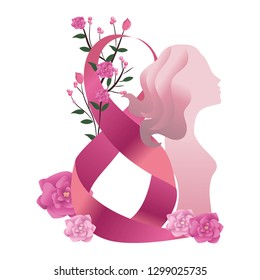 number eight ribbon