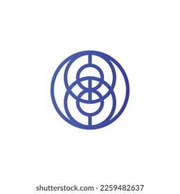 icono del logotipo de ocho rondas