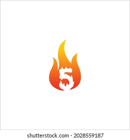 Number with fire effect
fire number 5
